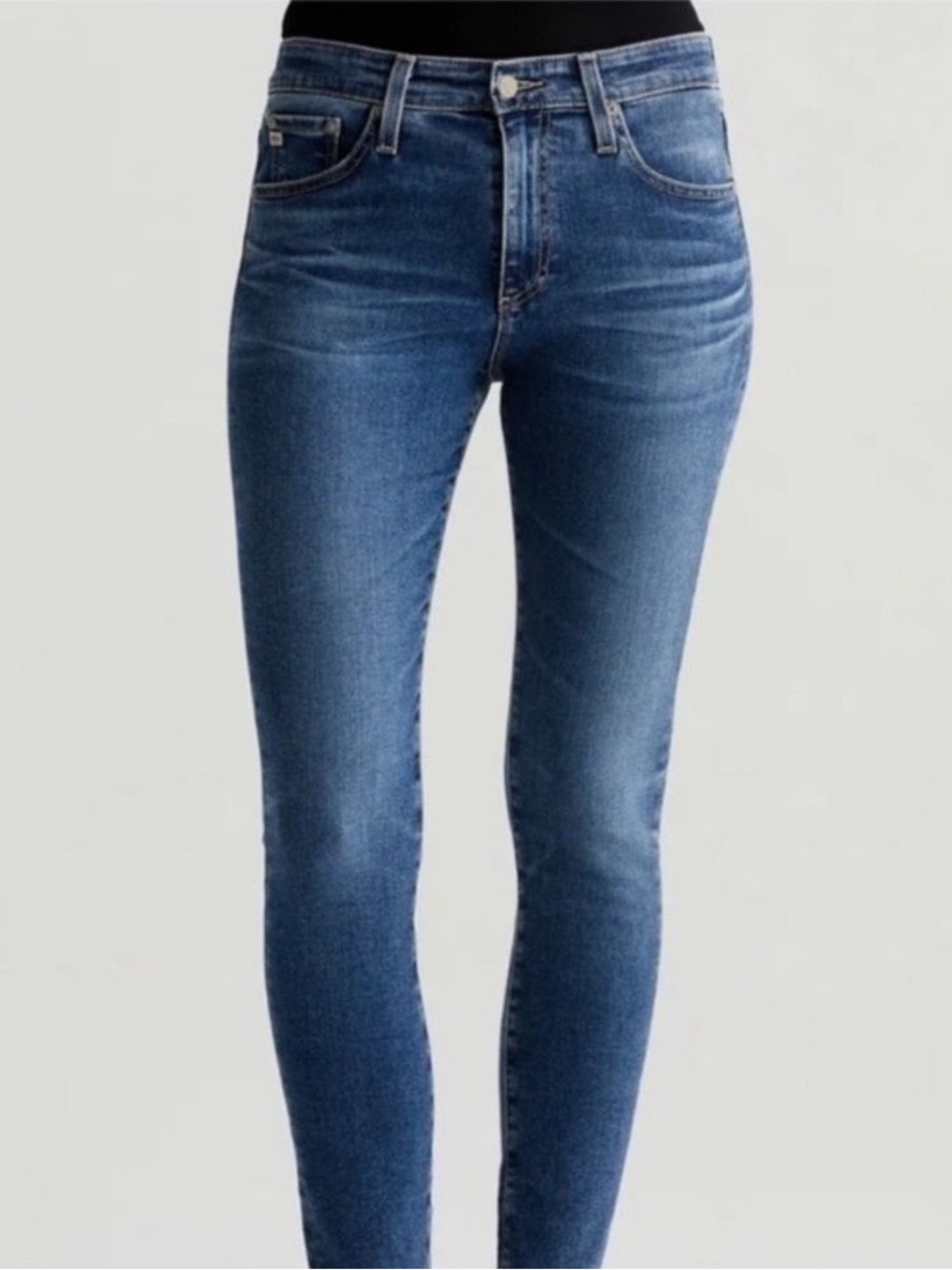 AG Adriano Goldschmied The Farrah Skinny Ankle Jeans - Classic Indigo SZ 28